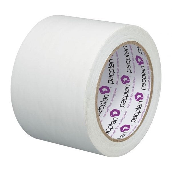 PE Lane Marking Tape 72mm x 33mtr Acrylic adhesive White