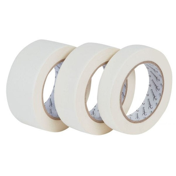 Crêpe Paper Masking Tape 50mm x 50mtr Hotmelt adhesive White