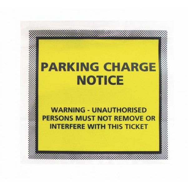Parking Charge Notice Wallets (Parking Charge) 1000 Per Box Low Tack