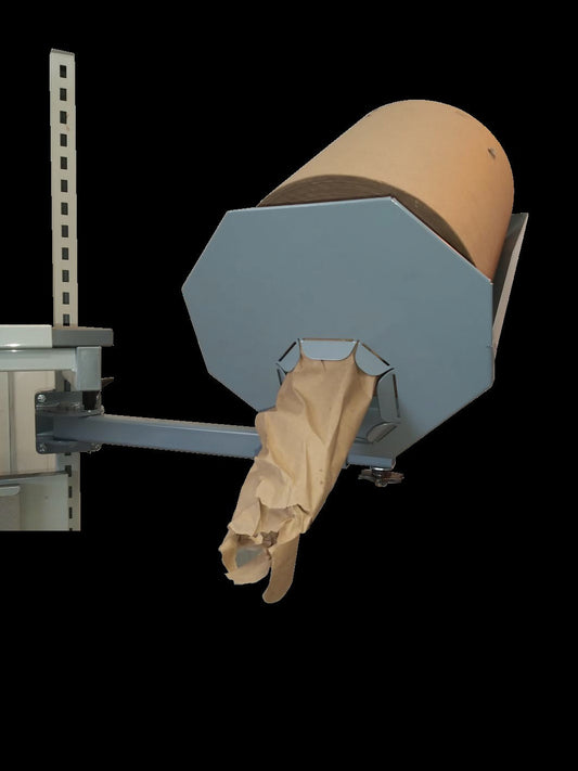 Pacplan Dunnage Dispenser Bench Mounted Arm