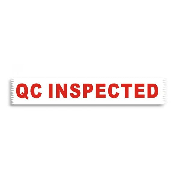 Polypropylene Tape 48mm x 66mtr Acrylic adhesive White BASE Red PRINT (Q C INSPECTED) Printed on
