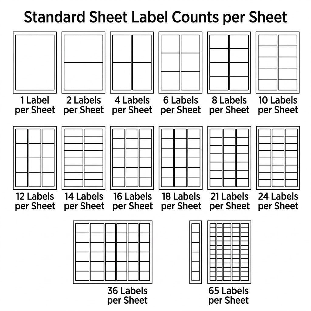 A4 Sheet Labels