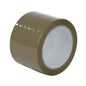 PP Packing Tape 75mm x 66mtr Solvent adhesive Brown