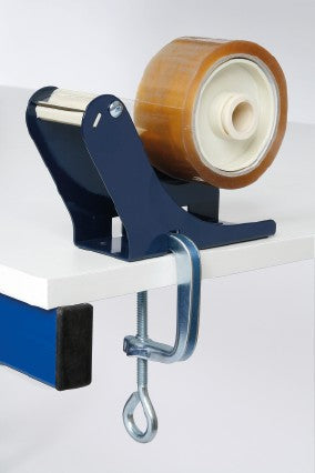 Tape Dispenser bench clamp for 50mm wide tape