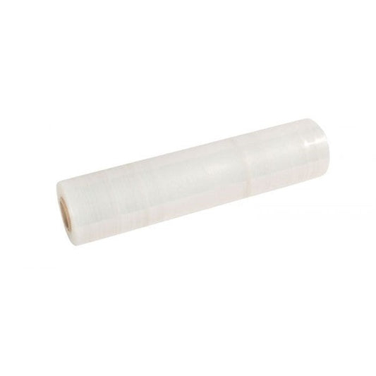 LLDPE Cast Stretch Film 400mm Width x 200mtr Length 34mu 38mm Extended Core Clear  6 Rolls per Case
