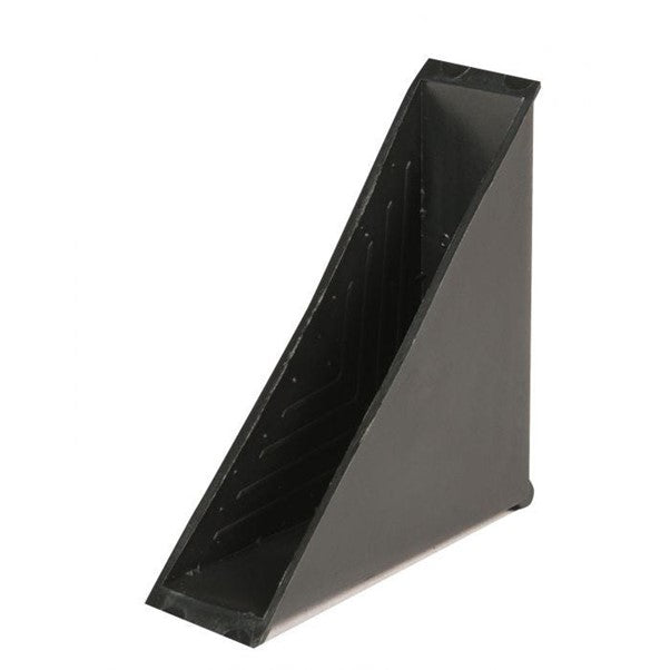 HDPE Closed Corner Protectors 60 x 60 x 18mm Black in Colour