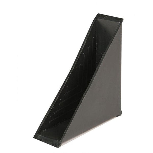 HDPE Closed Corner Protectors 60 x 60 x 18mm Black in Colour