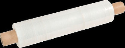 LLDPE Cast Stretch Film 400mm Width x 300mtr Length 15mu 38mm Standard Core Clear  6 Rolls per Case