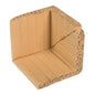6-ply Corrugated Board Closed Corner Protectors 80 x 80 x 80mm Brown  in Colour