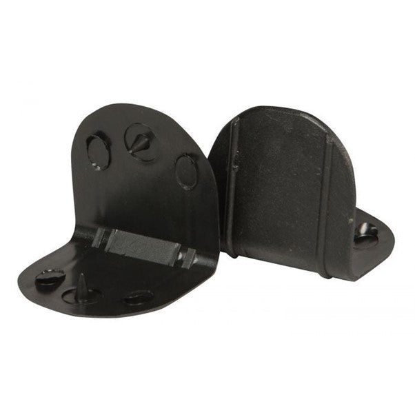 Plastic Edge Protector Recycled Copolymer 37mm x 32mm Black 2000 per Box