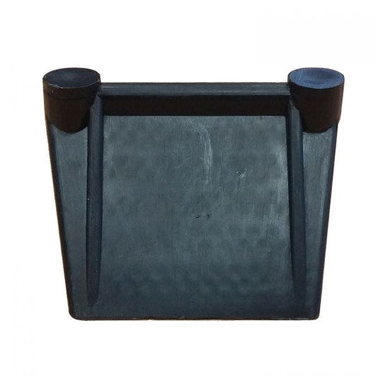 Plastic Edge Protector Embossed Recycled Copolymer 28mm x 25mm Black 2000 per Box