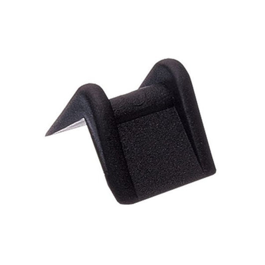 Plastic Edge Protector Recycled Copolymer 28mm x 25mm Black 2000 per Box
