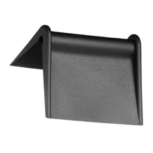 Plastic Edge Protector Recycled Copolymer 57mm x 48mm Black 1000 per Box