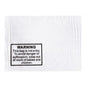 Self Seal Bags Polythene 200 x 280mm 50mu Clear (Child Warning Notice)