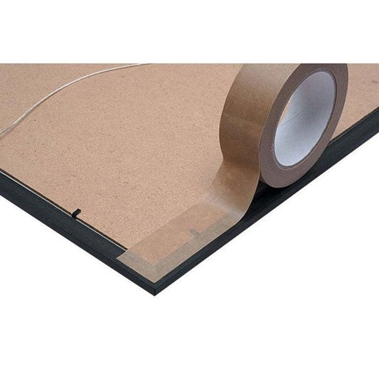 Kraft Paper Paper Tape 25mm x 50mtr Solvent adhesive Brown