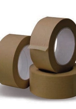 Reinforced Kraft Paper Tape 50mm x 25mtr Hotmelt adhesive Brown
