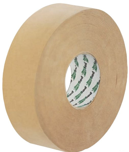 Kraft Paper Machine Tape with solvent adhesive 72mm x 500mtr buff