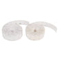 Hook and Loop Coins self-adhesive 19mm diameter white roll/125