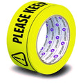 Warning Tape 48mm x 33mtr yellow (printed SAFE DISTANCE)