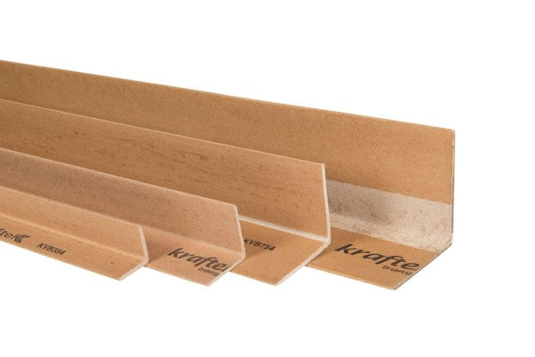 Edge Board Cardboard 35mm Flange Width 3mm Thickness 1200mm Length Kraft 50 per Pack