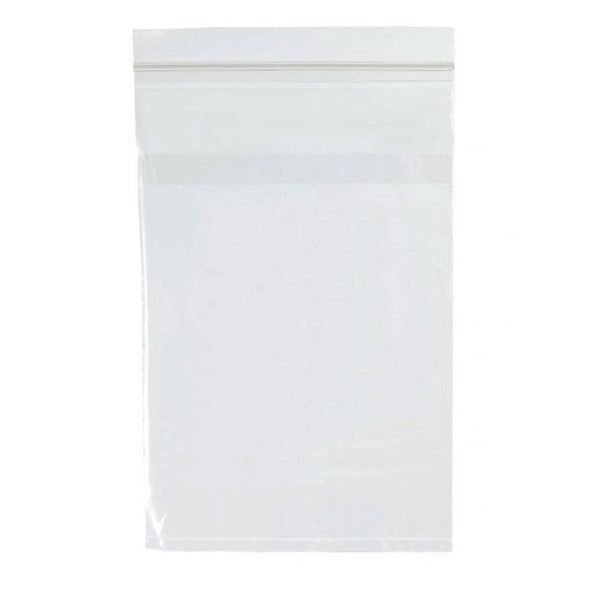 Heavy Duty Polythene Grip Seal Specimen Bags 152mm x 228mm (6in x 9in) with a 152mm x 203mm (6in x 8