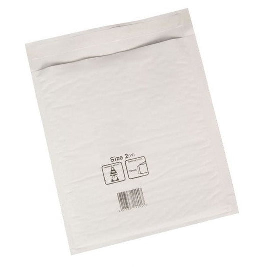 Jiffy Mailmiser Bags size 0 (140 x 195mm) white