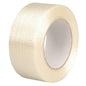 Polyester Monoweave Filament Tape 48mm x 50mtr Solvent adhesive Clear