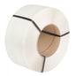 Polypropylene Embossed Machine Strap 12mmx0.63mmx2500mtr Cardboard Core 190x200mm 150kg Breaking Str