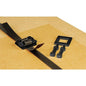 Polypropylene Plastic Buckle 12mm Width For Plastic Strapping 1000 Per Box Black in Colour