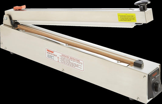 Impulse Heat Sealer and Cutter with stainless steel body 500mm