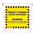 Tenzalopes Penalty Charge Wallets 130 x 120mm int. (printed PENALTY CHARGE NOTICE)