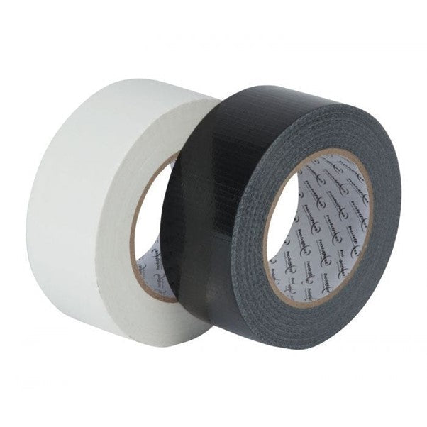 PE + Reinforced Cloth Tape 72mm x 50mtr Solvent adhesive Black