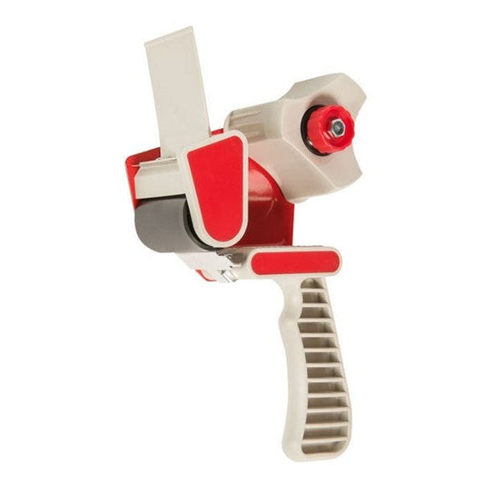 Kinetix Tape Dispenser pistol grip with plastic roller and brake for 50mm wide tape