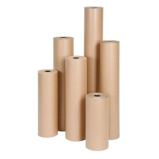 Pure Kraft Paper Roll 900mm Width 225mtr Length 88 GSM Brown
