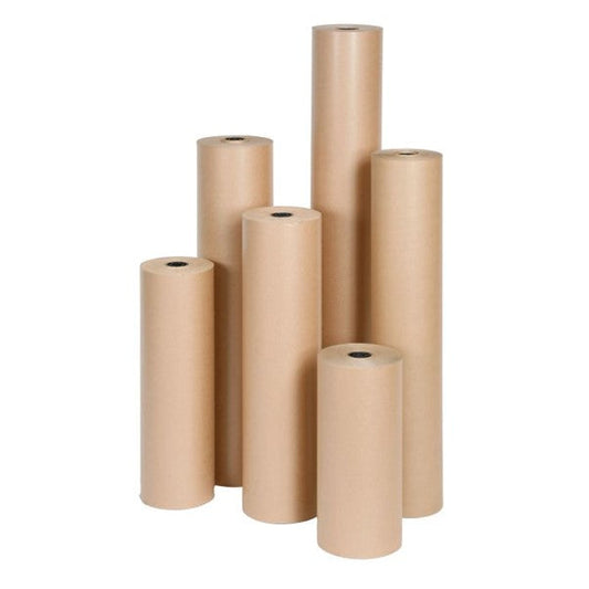 Pure Kraft Paper Roll 500mm Width 285mtr Length 70 GSM Brown