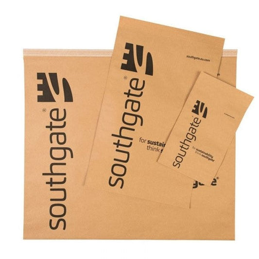 Paper Single Peel & Seal Paper Mailing Bag 335 x 500mm Gusset Size 100mm 100gsm 60mm Flap Brown 250
