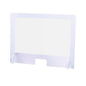 Sneeze Screen 600 x 1000mm PVC with Polypropylene Clear Window Pack of 2