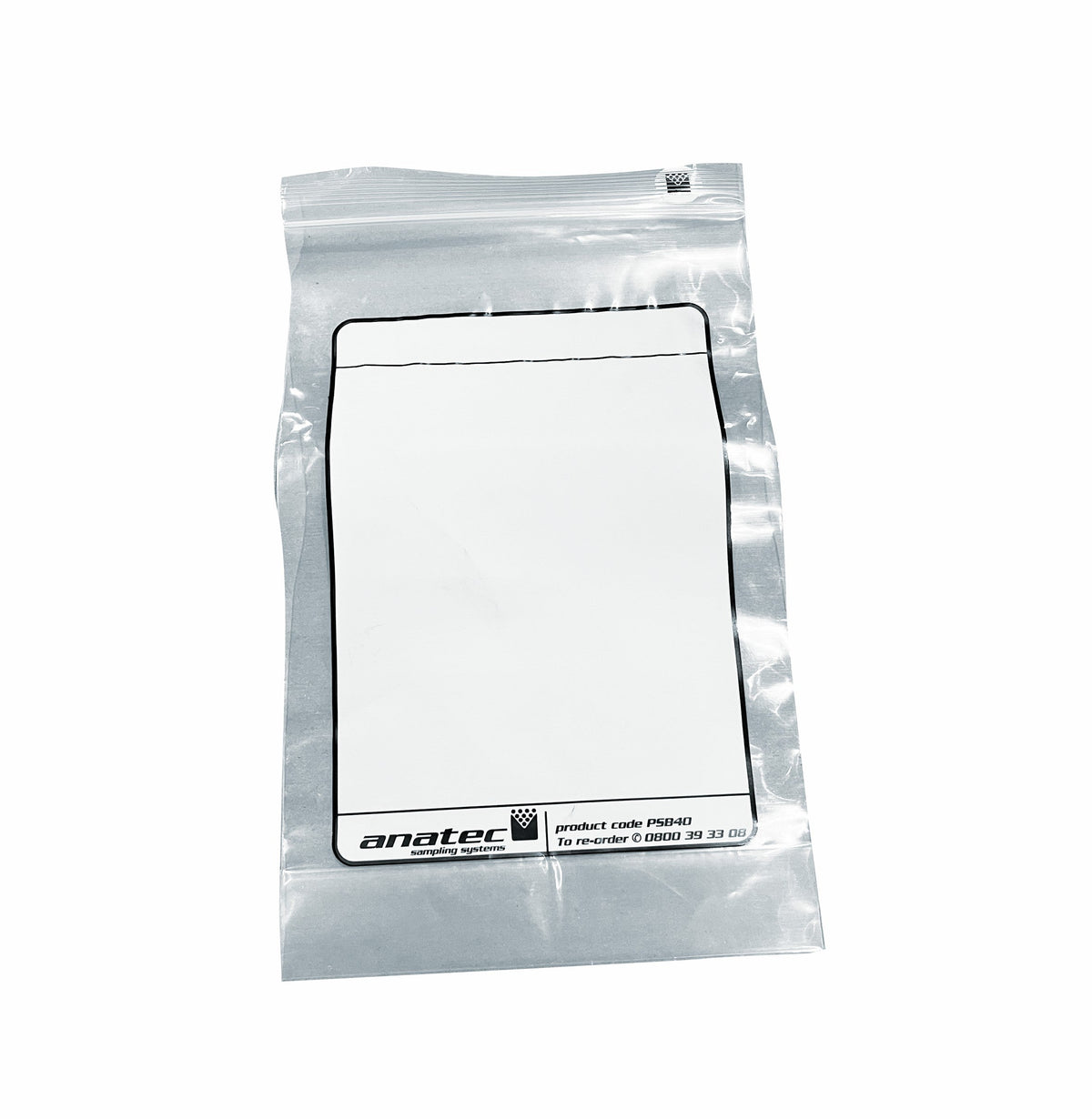 Standard Duty Polythene Grip Seal Specimen 280mm x 165mm (5in x 7.5in)
