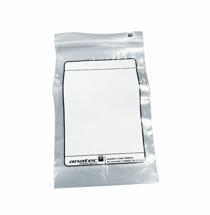 Standard Duty Polythene Grip Seal Specimen 280mm x 165mm (5in x 7.5in)