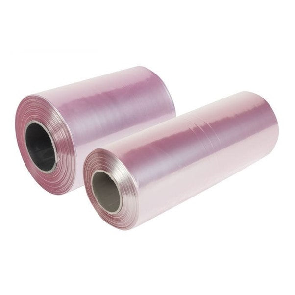 PVC Centrefold Shrink Film 350mm - 700mm x 600mtr 19mu Clear  84 Rolls per Pallet