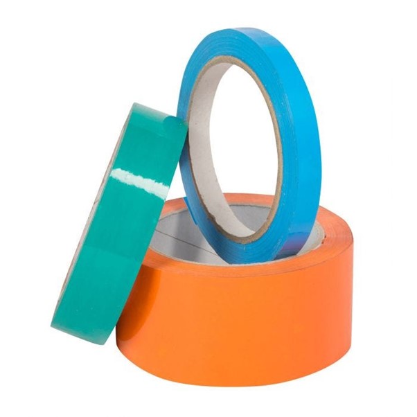 Polypropylene Coloured Acrylic Tape 48mm x 66mtr Acrylic adhesive Red