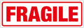 Parcel Labels 148 x 50mm (printed FRAGILE)
