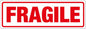 Parcel Labels 148 x 50mm (printed FRAGILE)