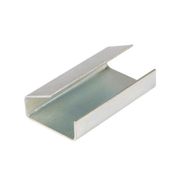 Steel Semi Open Seal 16mm Width 32mm in Length 0.6mm in Thickness For Plastic Strapping 2000 Per Box