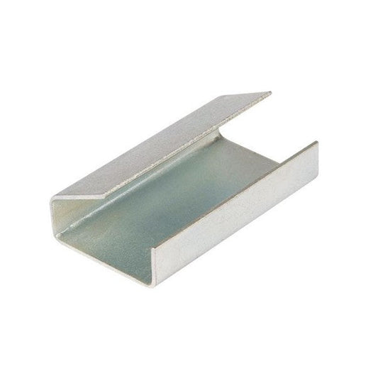 Steel Semi Open Seal 16mm Width 32mm in Length 0.6mm in Thickness For Plastic Strapping 2000 Per Box