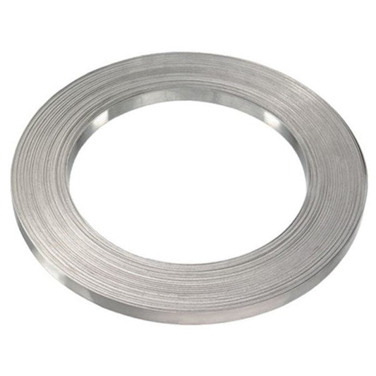 Strapping grade 201 stainless steel 16 x 0.726mm x 30mtr