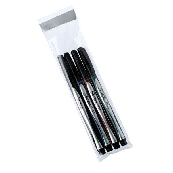 Self Seal Bags polythene 100 x 100mm 50mu clear