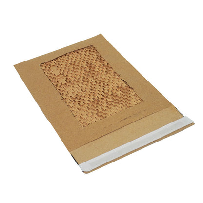 Kraft Mesh Paper Padded Bags 162 x 229mm 50mm Flap size 50 Film Thickness 260gsm Brown 100 per Box
