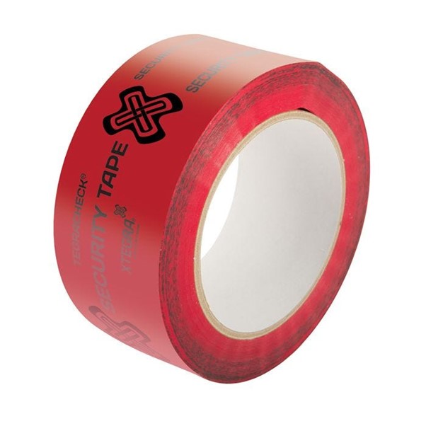 Tegracheck Security Tape 48mm x 50mtr red