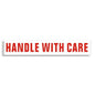 Polypropylene Tape 48mm x 66mtr Acrylic adhesive White BASE Red PRINT (HANDLE WITH CARE) Printed on